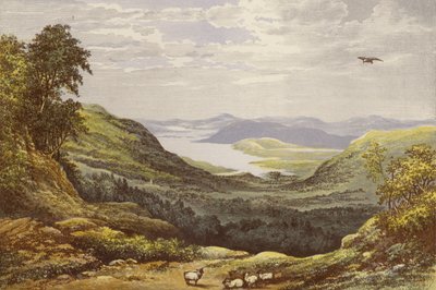 Windermere and Esthwaite by Alexander Francis Lydon